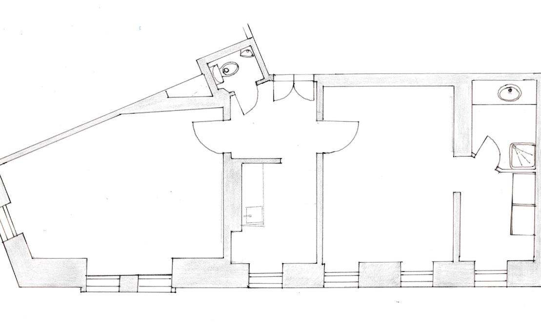 Abbildung Grundriss Business Apartment Augarten