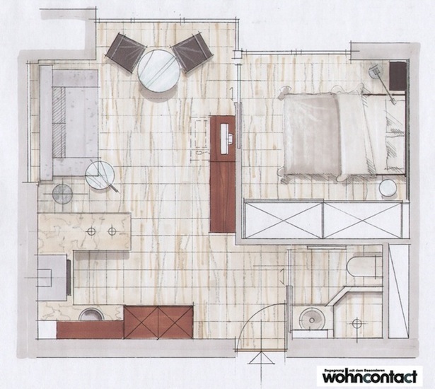 Abbildung Grundriss Mariahilf I