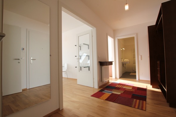 Übergangswohnung Apollogasse: Vorraum