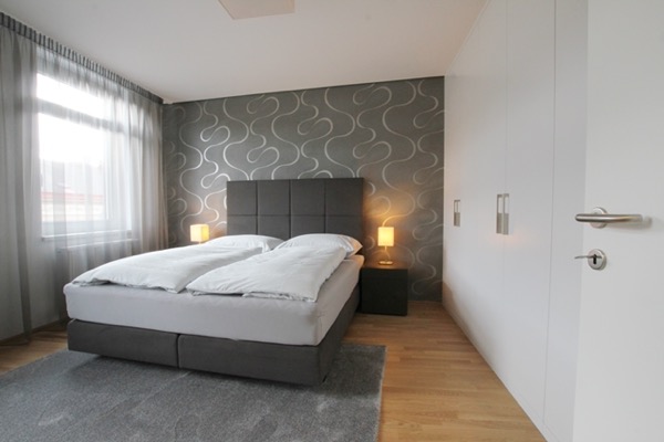 Übergangswohnung Dachterrassen-Wohnung Penzing: Schlafzimmer